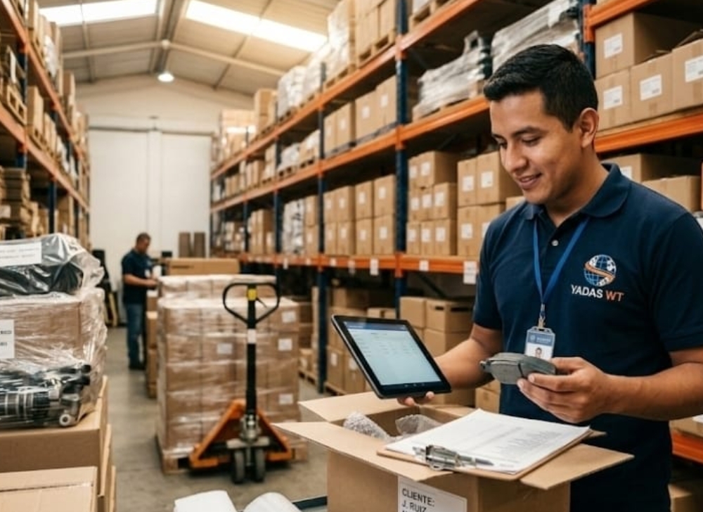 Auxiliar de Bodega para Operaciones de Importación